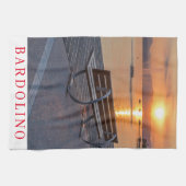 Meer van Garda Bardolino zonnetheekdoek Theedoek (Horizontaal)