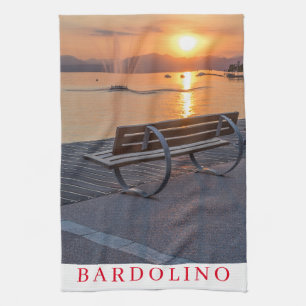 Meer van Garda Bardolino zonnetheekdoek Theedoek