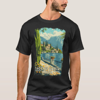 Meer van Garda Italië Souvenir T-shirt