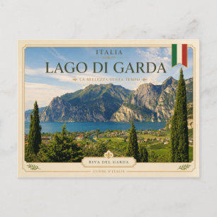 Meer van Garda (Riva del Garda) - Italië Briefkaart