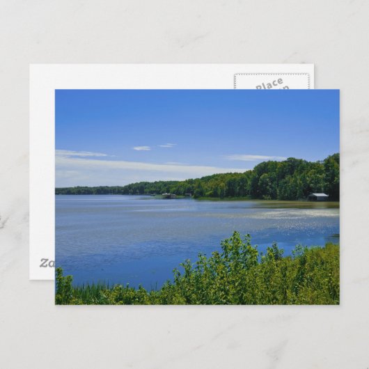 Meer van Gaston Virginia Briefkaart (Voorkant / Achterkant)