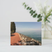 Meer van Genève 2011 Briefkaart (Staand voorkant)