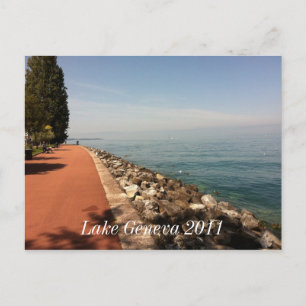 Meer van Genève 2011 Briefkaart