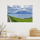 Meer van Genève (Lac Léman) 009 Poster (Keuken)