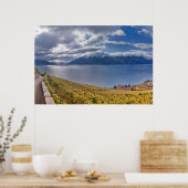 Meer van Genève (Lac Léman) 011 Poster (Keuken)