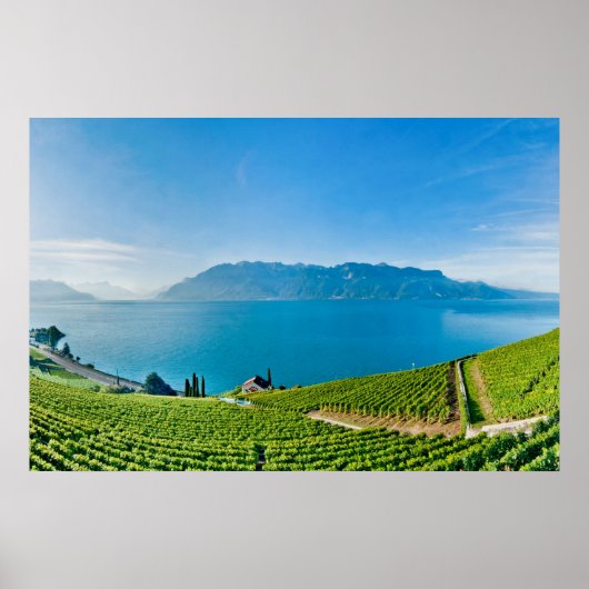 Meer van Genève (Léman) 007 Poster (Voorkant)