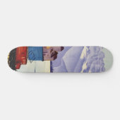 Meer van Genève Reis Persoonlijk Skateboard (Horizontaal)