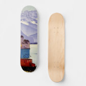 Meer van Genève Reis Persoonlijk Skateboard (Voorkant)