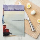 Meer van Genève Reizen Theedoek (Quarter Fold)
