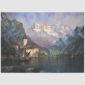 Meer van Genève Tissuepapier (Voorkant)