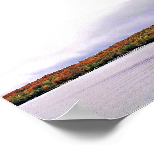 Meer van Genève, Wisconsin Poster (Hoek)