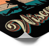 Meer van Genève Wisconsin Poster (Hoek)