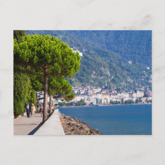 Meer van Genève Zwitserland Briefkaart