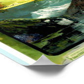 Meer van Genève Zwitserland Poster (Hoek)