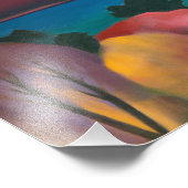 Meer van George, Autumn | Georgia O'Keeffe | Foto Afdruk (Hoek)