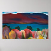 Meer van George, Autumn | Georgia O'Keeffe | Poster (Voorkant)