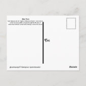 Meer van George Briefkaart (Achterkant)