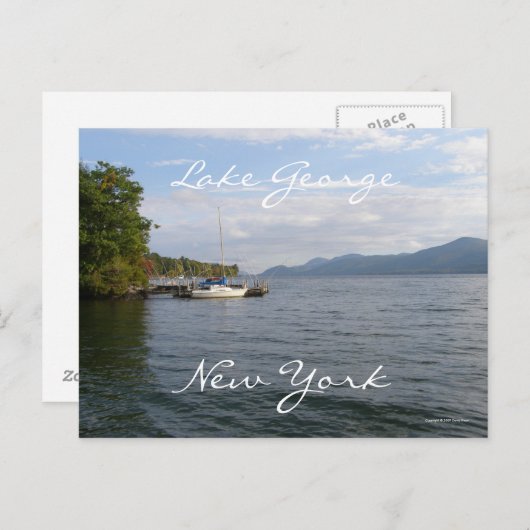 Meer van George Briefkaart (Voorkant / Achterkant)