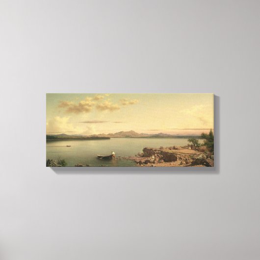 meer van George door Martin Johnson Heade Canvas Afdruk (Voorkant)