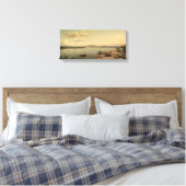 meer van George door Martin Johnson Heade Canvas Afdruk (Insitu (Slaapkamer))