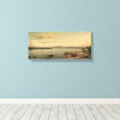 meer van George door Martin Johnson Heade Canvas Afdruk (Insitu (Houten vloer))