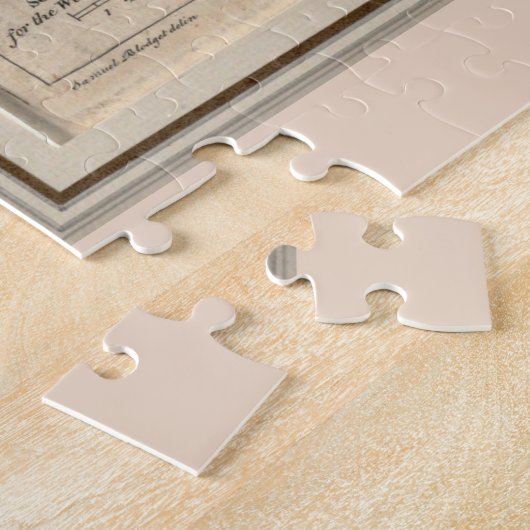 meer van George Franse en Indische Oorlogskaart Legpuzzel (Zijkant)