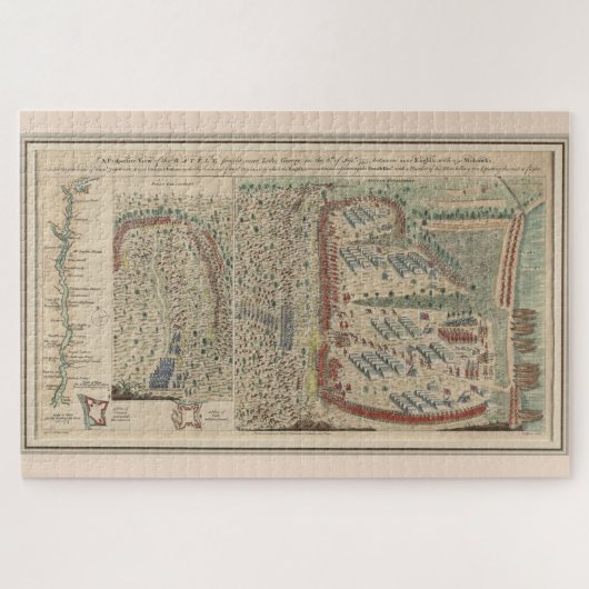  meer van George Franse en Indische Oorlogskaart Legpuzzel (Horizontaal)