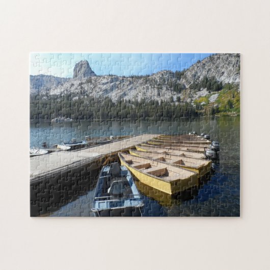 Meer van George- Mammoth-meren, CA Legpuzzel (Horizontaal)