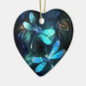 Meer van Glanzende Libellen Keramisch Ornament (Links)