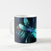 Meer van gloeiende libellen koffiemok (Voorkant links)