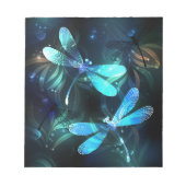 Meer van gloeiende libellen notitieblok (Voorkant)