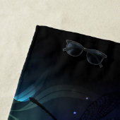 Meer van gloeiende libellen strandlaken (In situ)