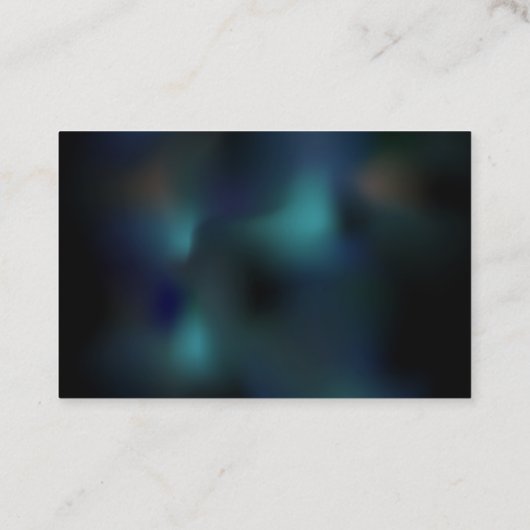 Meer van gloeiende libellen visitekaartje (Achterkant)