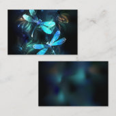 Meer van gloeiende libellen visitekaartje (Voorkant / Achterkant)