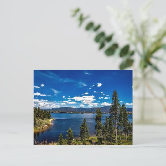Meer van Granby, Colorado Briefkaart (Staand voorkant)