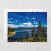 Meer van Granby, Colorado Briefkaart (Voorkant / Achterkant)