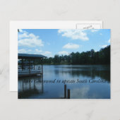 Meer van Greenwood3, meer van Greenwood in het ups Briefkaart (Voorkant / Achterkant)