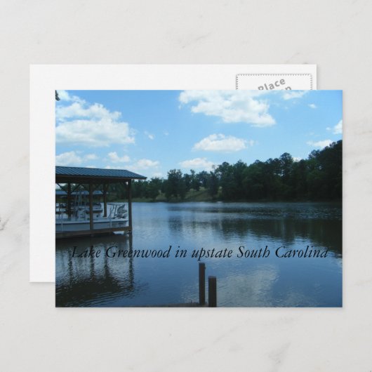 Meer van Greenwood3, meer van Greenwood in het ups Briefkaart (Voorkant / Achterkant)