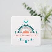 MEER VAN GUNTERSVILLE ALABAMA KAART (Staand voorkant)