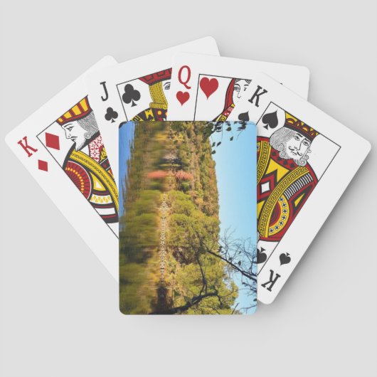 Meer van het Ozarks State Park, Missouri Pokerkaarten (Achterkant)