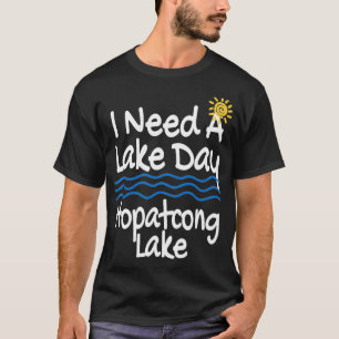 Meer van Hopatcong bij het Leven heb ik een meer-d T-shirt