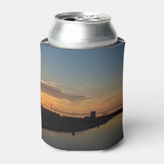 Meer van Huron Golden Morning Blikjeskoeler (Blikje Voorkant)