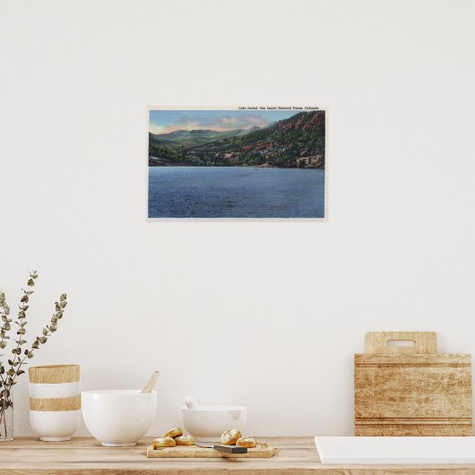 meer van Isabel, Colorado Poster (Keuken)