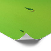 Meer van Iseo Italië kaart Poster (Hoek)