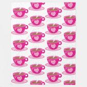 Meer van je dan Coffee Valentijnsdag Gift Fleece Deken (Voorkant)
