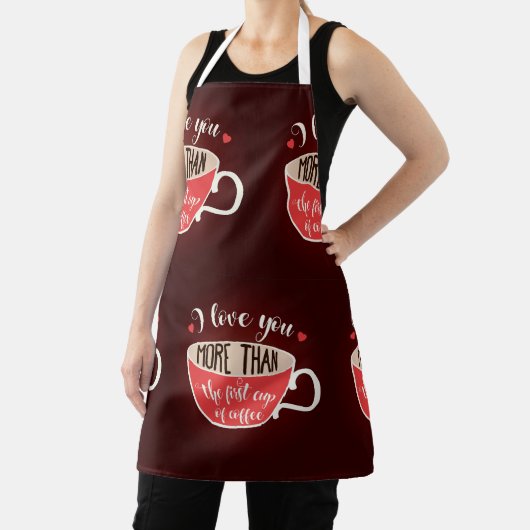 Meer van je dan koffie schort (Insitu)