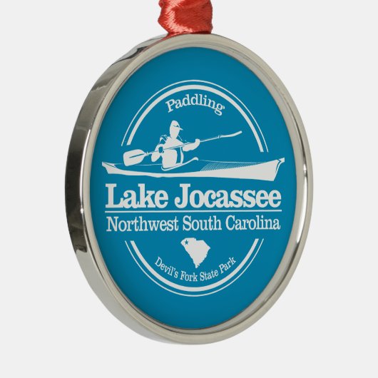 Meer van Jocassee (SK) Metalen Ornament (Rechts)