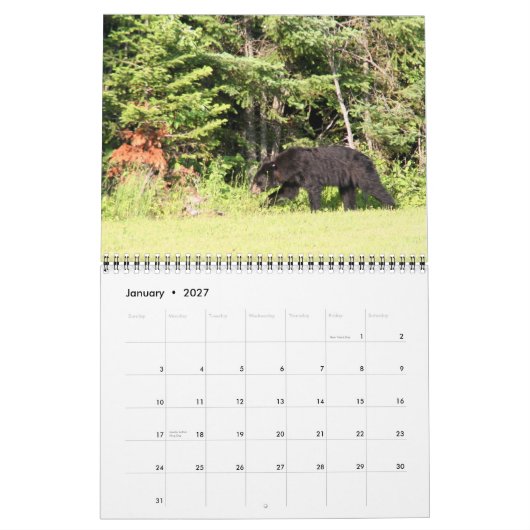 Meer van Kabetogama Kalender (Jan 2027)
