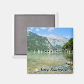 Meer van Königssee bij Salet Magneet (Voorkant / Achterkant)