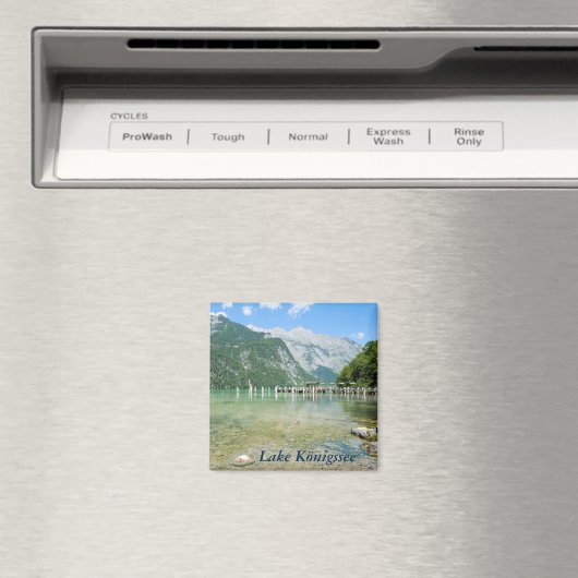 Meer van Königssee bij Salet Magneet (Insitu (Vaatwasser))